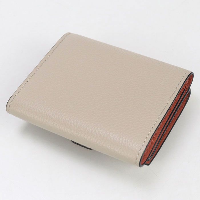Loewe Trifold Wallet Tri-fold Wallet Calfskin Women