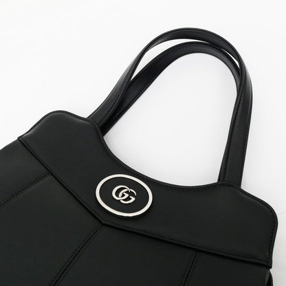 Gucci Petit GG Small Hand Bag 745918 Black 2way Chain Shoulder -