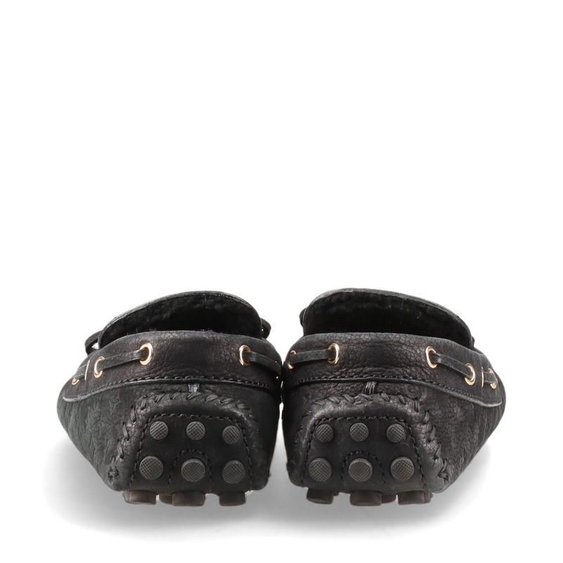 Louis Vuitton Arizona Line 18 Monogram Leather Driving Shoes Women's 36 Nd0168