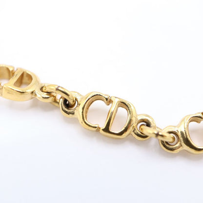 Christian DIOR Bracelet CD Logo Gold Color Accessories Women Eco286