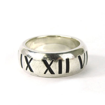 Tiffany & Co Ring ・ring Atlas Silver 925 Approx 10.5g Silver Size Approx 11.5