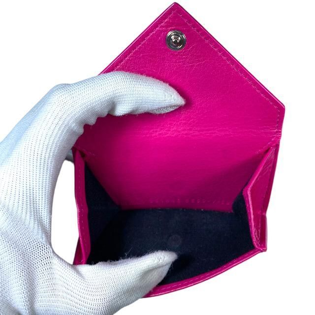 Balenciaga 391446 Paper Mini Wallet Mini Wallet Trifold Wallet Compact Wallet