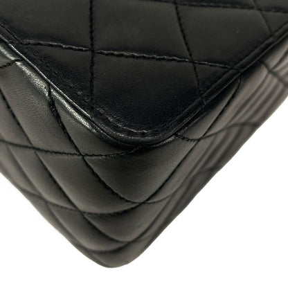 Chanel Vanity Bag Matelasse Black And Brown Plastic Chain/tortoiseshell Lambskin