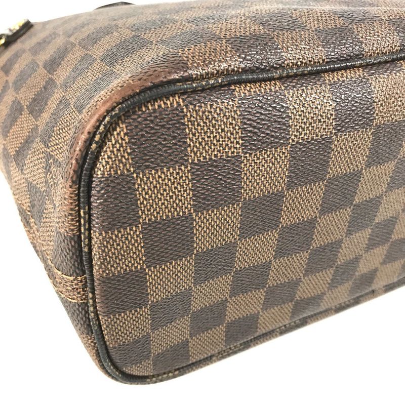 Louis Vuitton Handbag Neverfull PM N40600 Damier Canvas Ebène Brown