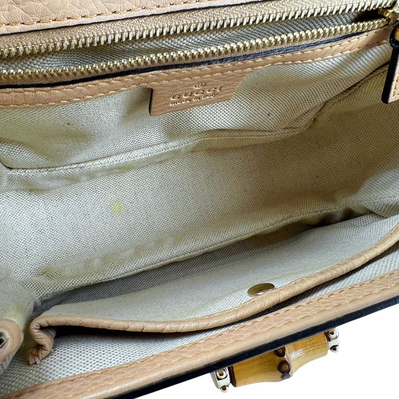Gucci Shoulder Bag Handbag Bamboo 256805