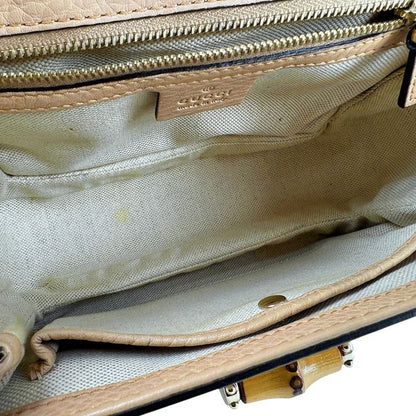 Gucci Shoulder Bag Handbag Bamboo 256805