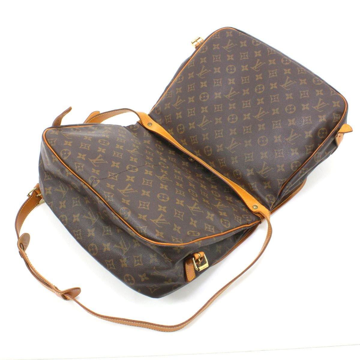 Louis Vuitton Monogram Saumur 35 Shoulder Bag M42254《junk Item》
