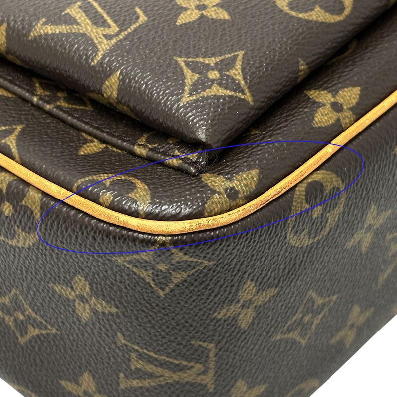 Louis Vuitton Bag Monogram Women's Brand Shoulder Bag Viva Cité GM M51163 Brown