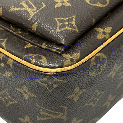 Louis Vuitton Bag Monogram Women's Brand Shoulder Bag Viva Cité GM M51163 Brown