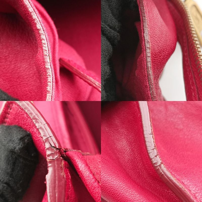 Yves Saint Laurentyves Saint Laurentcabas Su Chic Red Leather 279079 27907900199