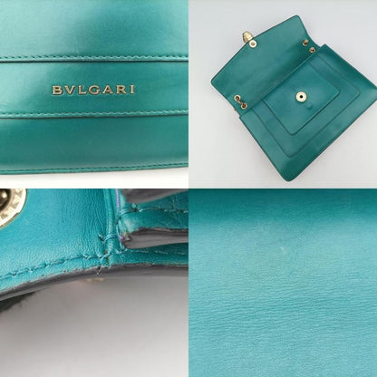 Bulgaribvlgari Serpenti Forever Green Leather Acd1535362