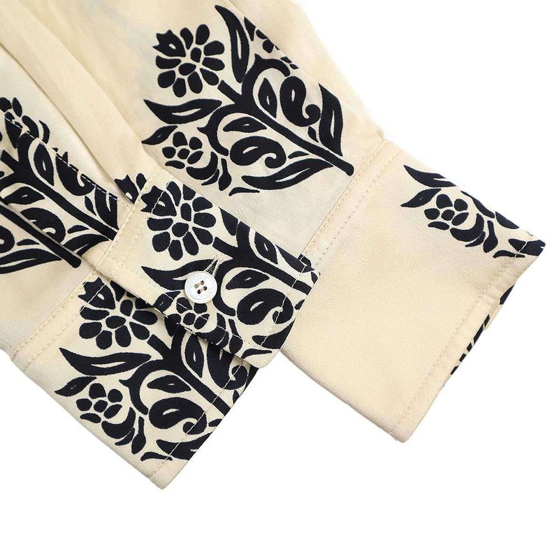 Celine by Phoebe Philo 13aw Silk Blouse Shirt 2 0p13 4782 Beige 34