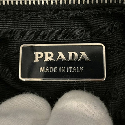Prada Tote Bag One Shoulder Bag Nylon Black Ladies Men Simple Casual Fashion