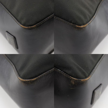 Gucci 001.3766 Nylon Canvas Black Women Shoulder Bag