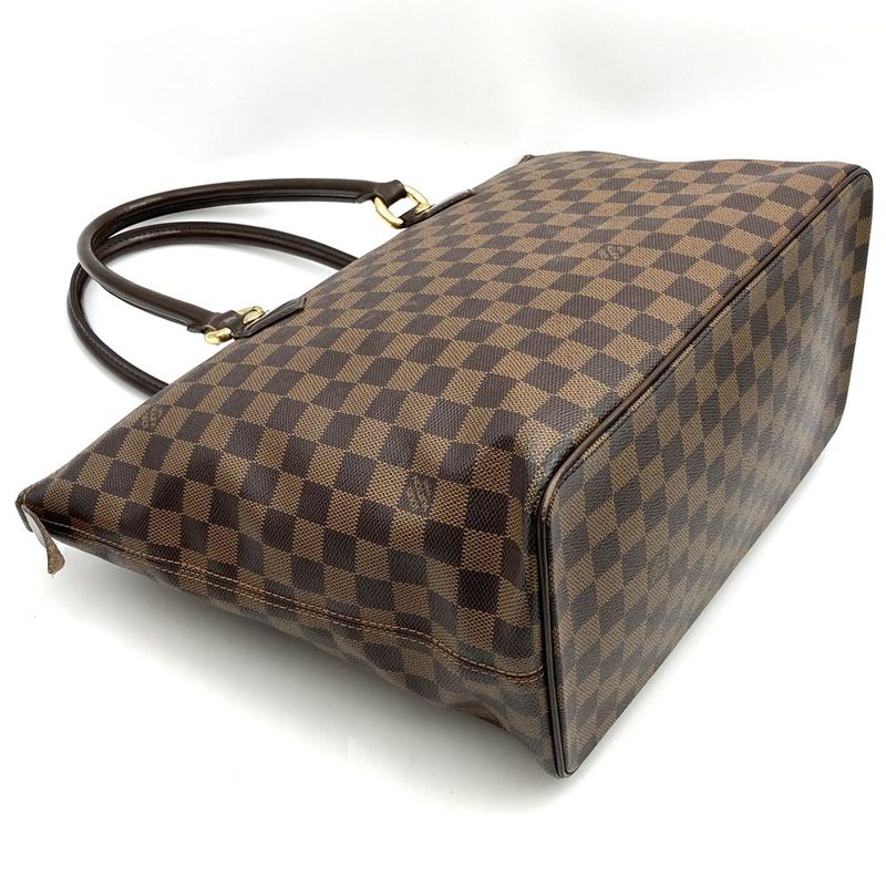 Louis Vuitton N51182 Saleya MM Tote Bag Damier Ebène Ladies Men Fashion