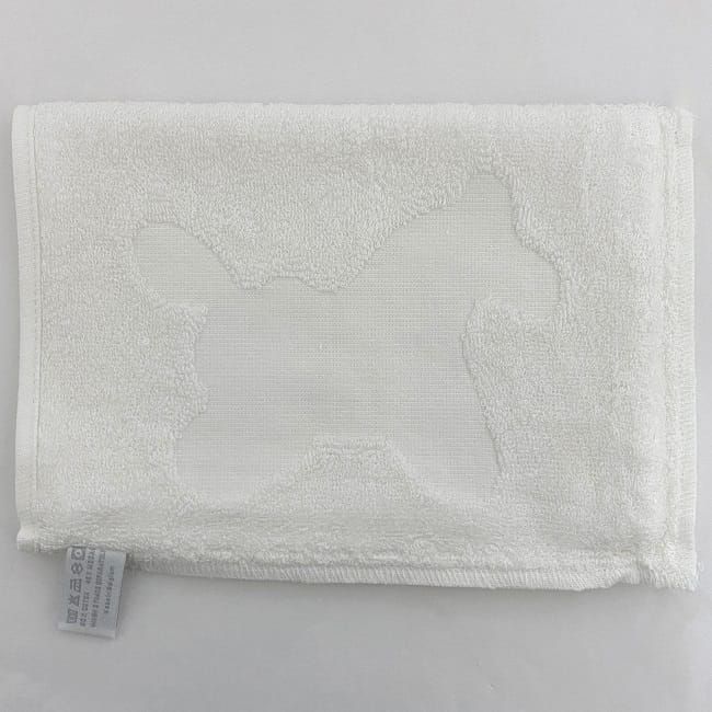 Hermes Baby Bath Mittens White Adada Ec20574 Never Used