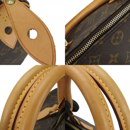 Louis Vuitton Speedy 30 Handbag Speedy 30 M41526 Monogram Brown Gold Hardware