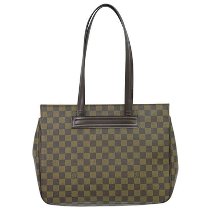 Authentic Louis Vuitton LV Parioli PM Damier Ebène Shoulder Bag Tote Bag Brown