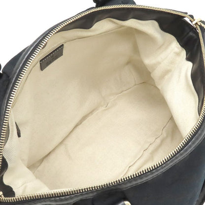 Gucci 2way Bag Sookie 2way GG Canvas Black Gold Hardware Black Shoulder Handbag