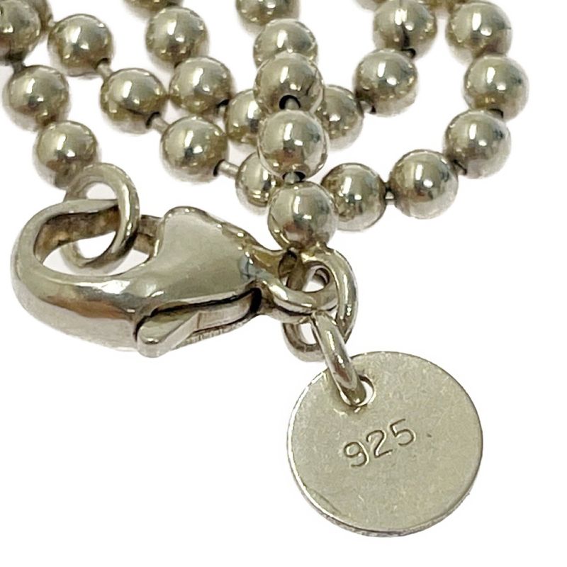 Tiffany & Co Tiffany & Co Silver Please Return to Plate Necklace 25.5g 925