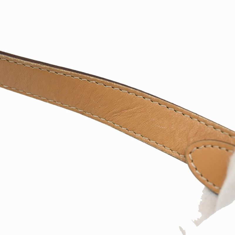 Celine Shoulder Bag Macadam Pattern Beige Leather 68ka750