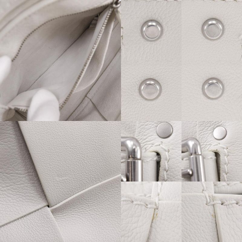 Bottega Veneta Bottega Veneta Arco Tool Bag Maxi Intre 2WAY Shoulder Calf White