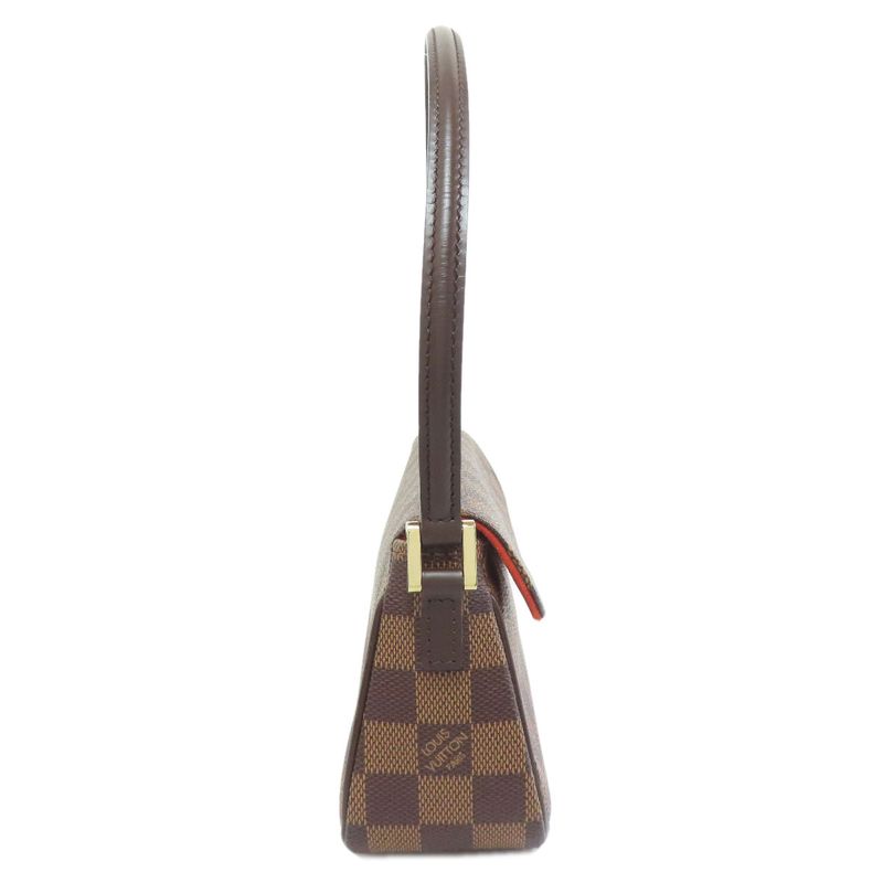 Louis Vuitton N51299 Recoater Handbag Damier Canvas Women