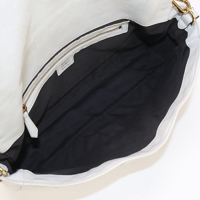 Fendi Large Bag Baguette Fe85040 Handbag Leather Large Bag Ladies