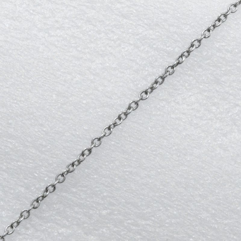 Tiffany & Co Teardrop Elsa Peretti 925 Silver Ladies 3.0g Necklace