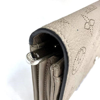 Louis Vuitton Monogram Mahina Portefeuille Iris M60144 Long Wallet For Women