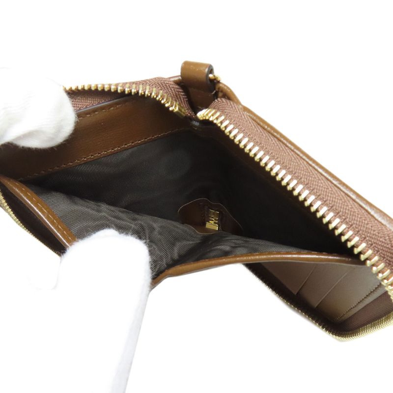 Gucci 700691 GG Supreme Card Case PVC Leather Ladies