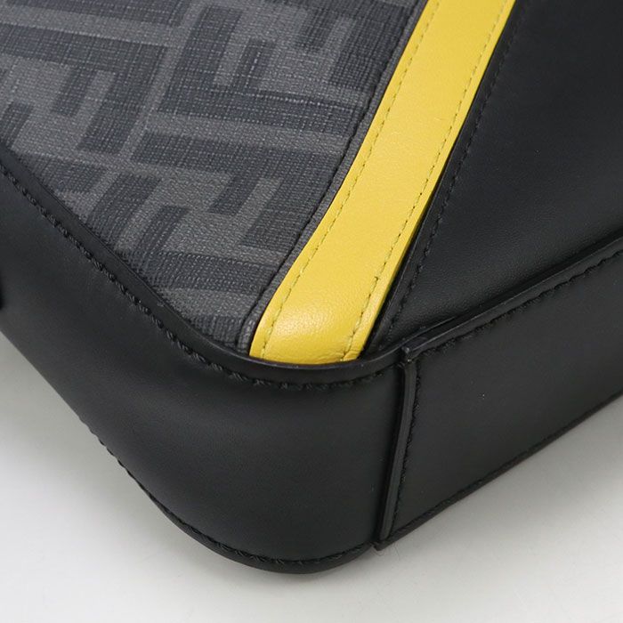 Fendi Camera Case Diagonal 7m0286 ALKA F0r2a Crossbody Shoulder Bag PVC Leather