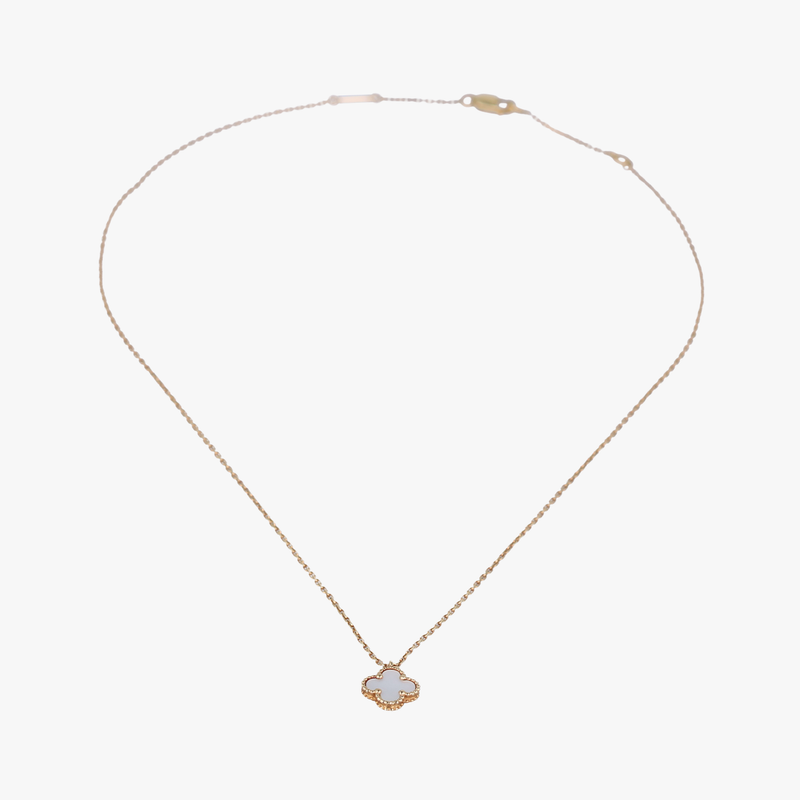 Van Cleef & Arpell Van Cleef & Arpell Suite Alhambra Gold And White Au750