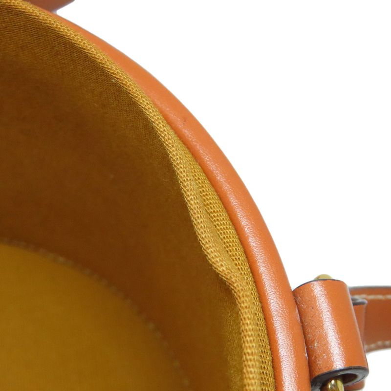 Celine Tambour Triomphe Shoulder Bag PVC Calf Women