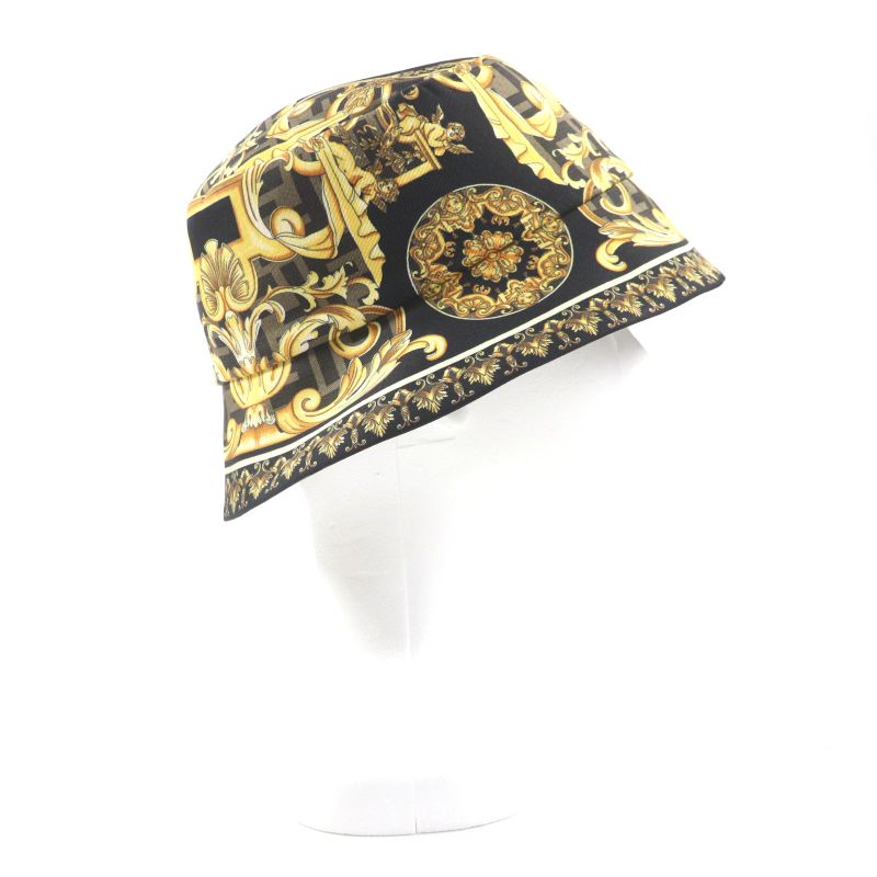  Fendi Versace Fendi Versace Fxq698 Total Pattern Zucca Pattern FF Logo