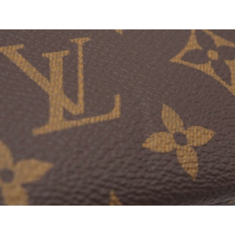 Louis Vuitton Pochette Cles Monogram Canvas Card Key Case Key Case Coin Case