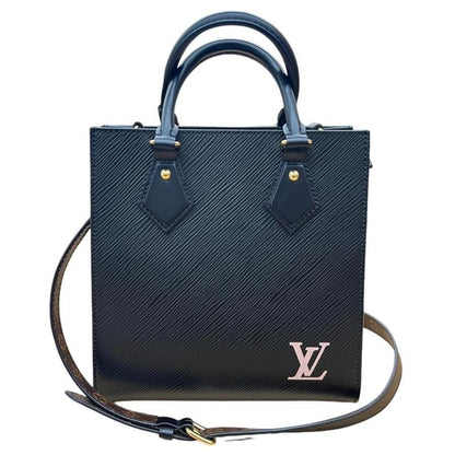 Louis Vuitton Sac Pla BB M58660 2way Shoulder Bag Handbag Epi Leather Noir