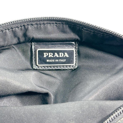Prada Body Bag Triangle Logo Shoulder Bag Prada Black