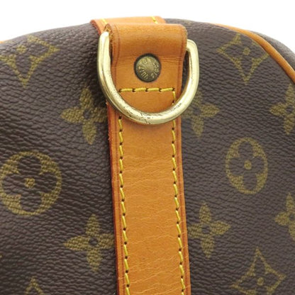 Louis Vuitton Boston Bag Keepall Bandouliere 55 Monogram Canvas Monogram Gold