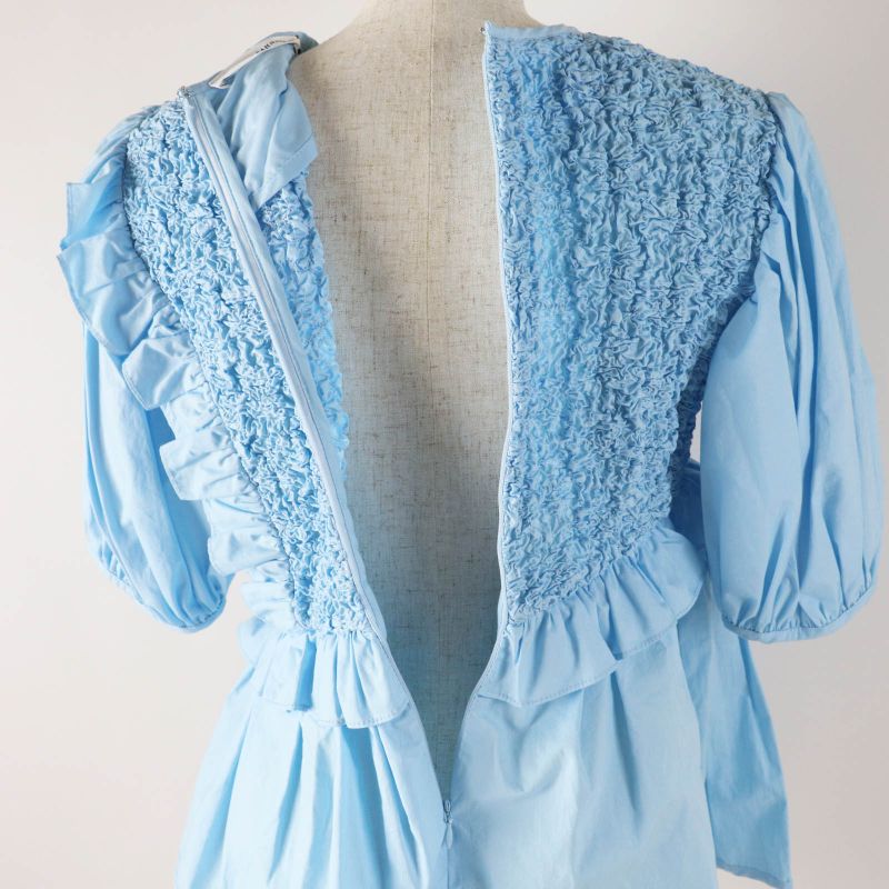 cecilie Bahnsen Cecily Bahnsen 1577-343-1280-7100 Carlotta TOP Ruffle Gather