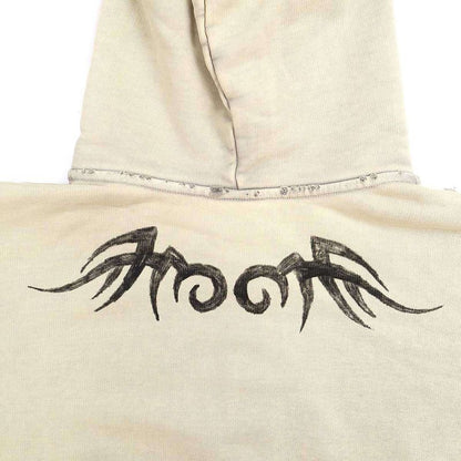 Balenciaga 24aw Y2k Zip-Up Hoodie Regular Fit Zip-Up Hoodie 803264 Trvg2 Beige M