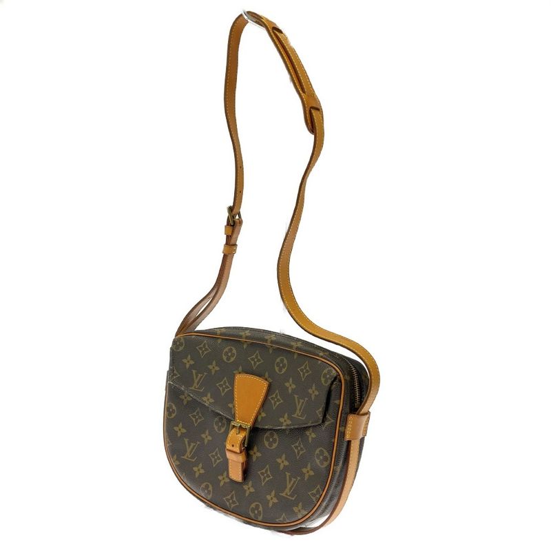 Louis Vuitton M51225 Monogram PVC Genefeuille Shoulder Bag Brown 370413