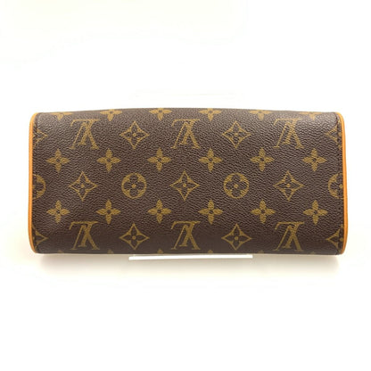 Louis Vuitton Monogram Pochette Twin GM Shoulder Bag M51852 Brown