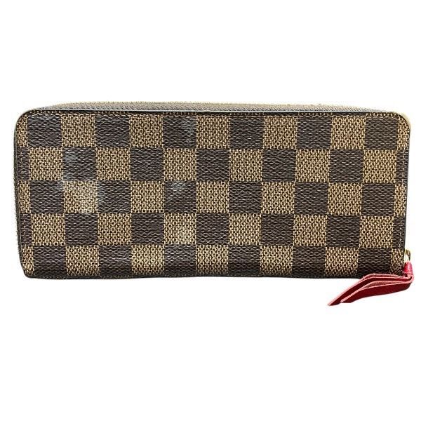 Louis Vuitton Damier Portefeuille Cles Mance N60534 Long Wallet Unisex