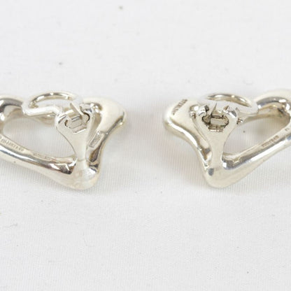 925 Silver Tiffany & Co Open Heart 107g Accessories Earring