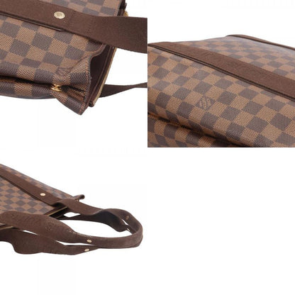 Louis Vuitton Cabas Bobol Damier Tote Bag Damier Canvas N52006 Brown Ladies