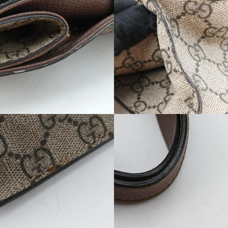 Guccigg Supreme Courier Beige And Multicolor PVC Coated Canvas 474084d024705947