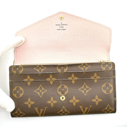Louis Vuitton M62235 Monogram Round Zipper Portefeuille-sarah Long Wallet Louis