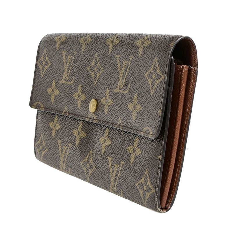 Louis Vuitton Long Wallet Monogram Porte Monet Cles Di 61ec360