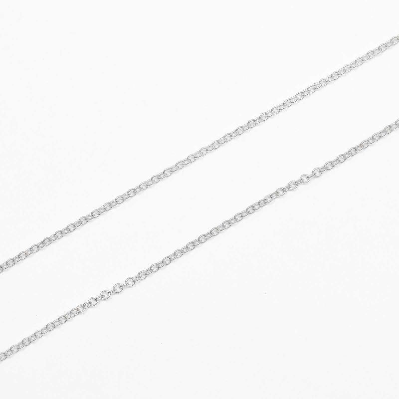 Tiffany & Co Signature Silver 925 X 18K Yellow Gold Ladies 4.4g Necklace